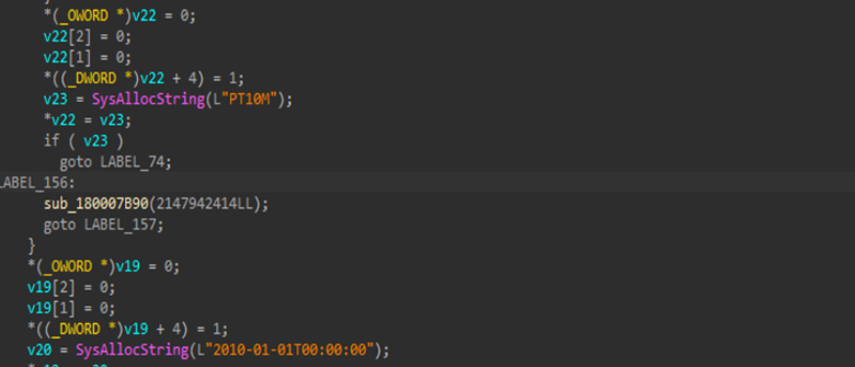 Figure 15a, 15b and 15c: COM-based persistence used in NIGHTFORGE