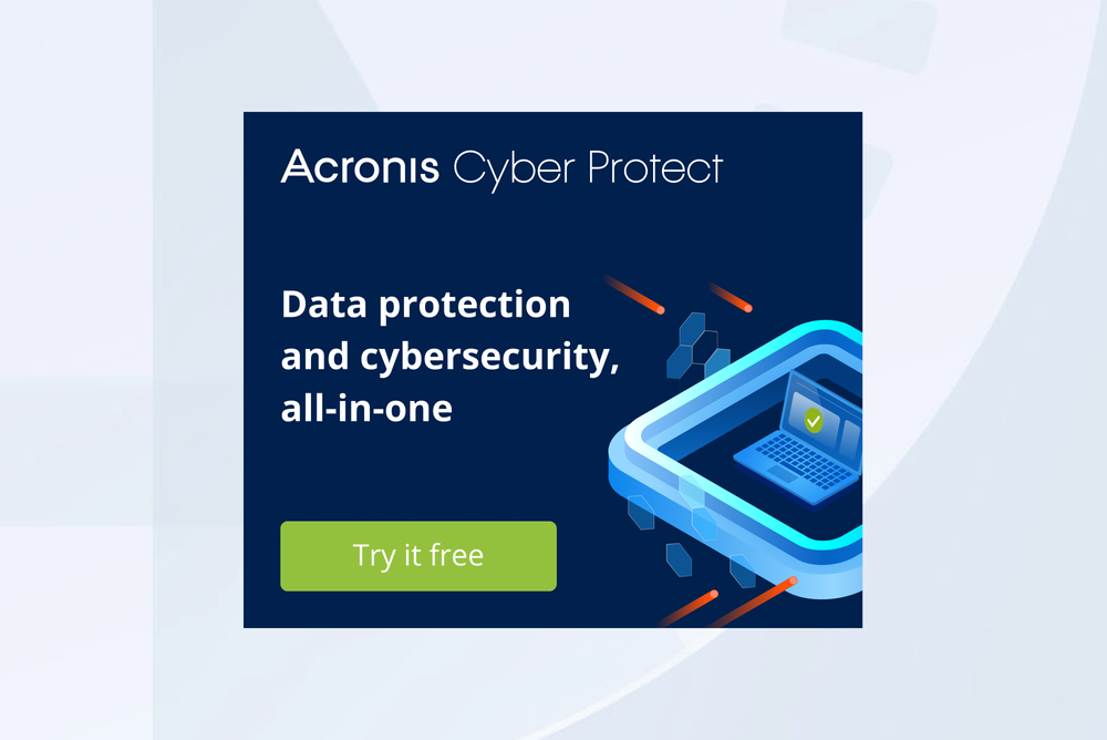Acronis Cyber Protect Banner set 2