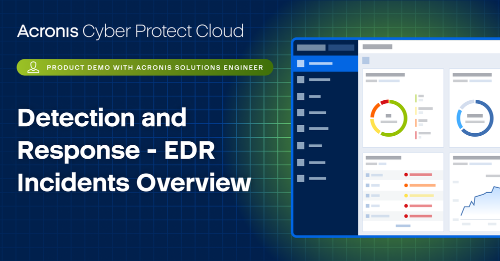 Zaawansowane zabezpieczenia + EDR – Przegląd incydentów EDR