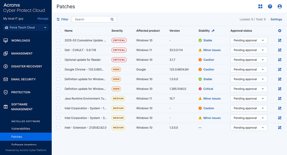 Operations Management console preview