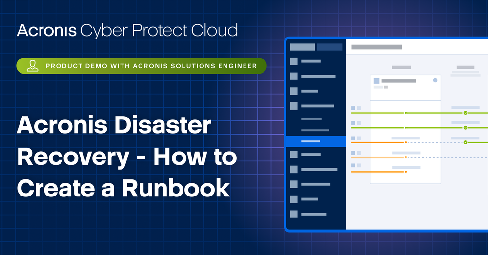 Zaawansowane odzyskiwanie danych po awarii - jak utworzyć plan odzyskiwania (runbook)